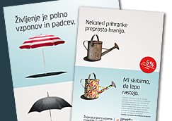 Plakati in oglasi UniCredit Bank